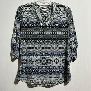 New Directions women's business casual blouse size L‎